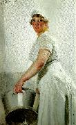 Anders Zorn diskerskan painting